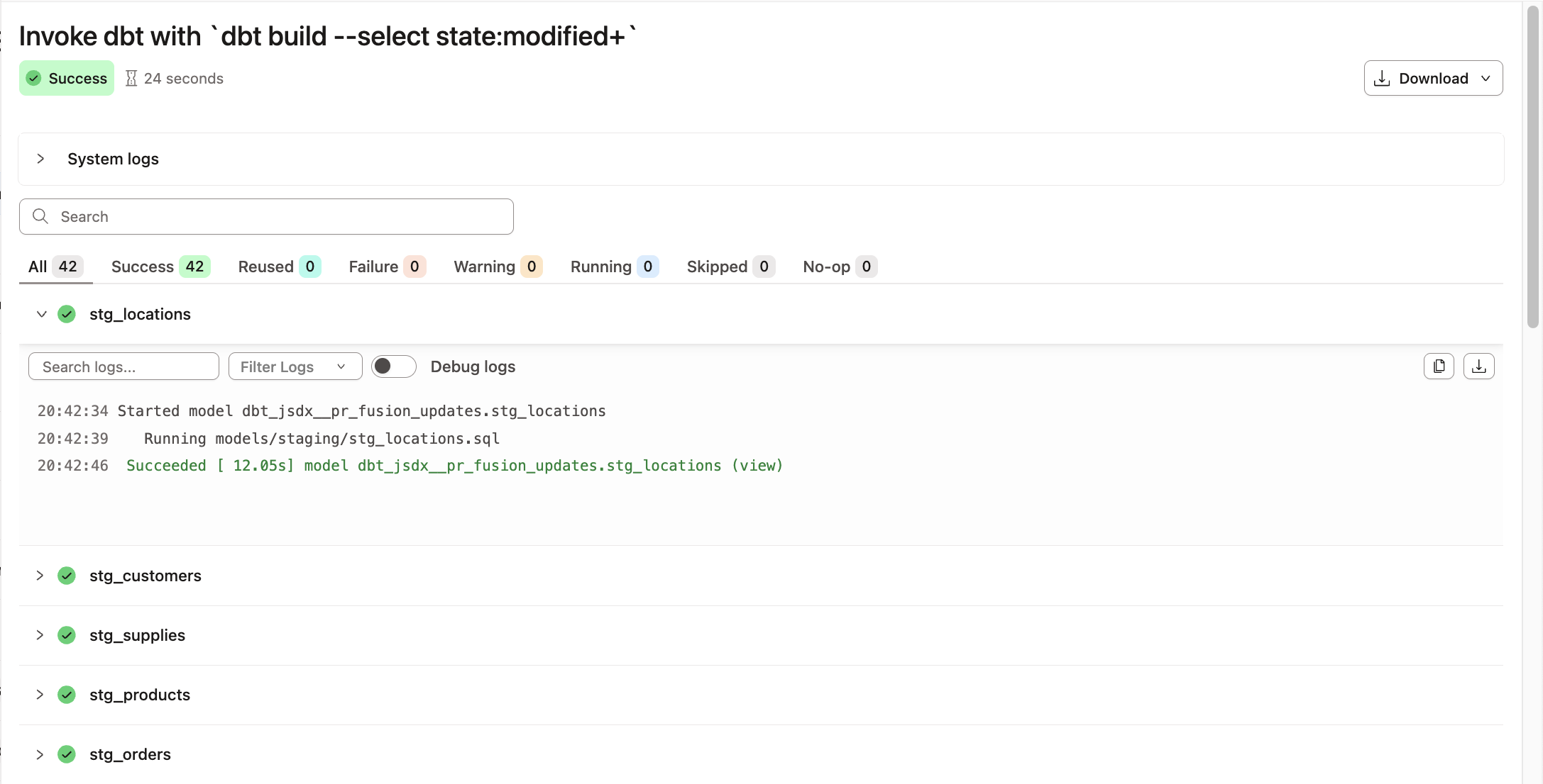 Structured logs in v2 Structured logs in v2